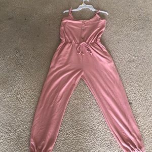 Medium pink jumpsuit/romper